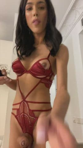 Cock Lingerie Trans Trans Woman gif