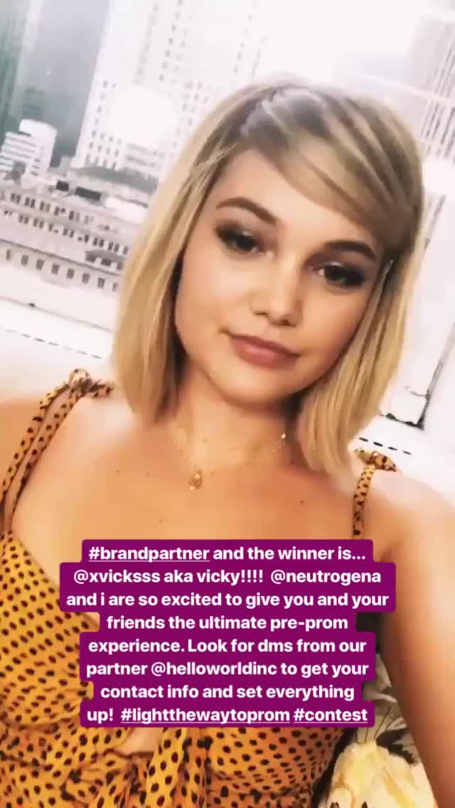 Olivia Holt gif