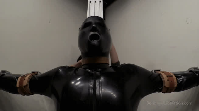 bondage fetish rubber gif