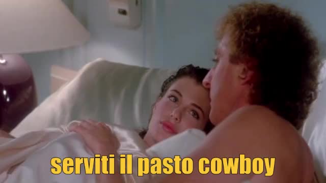 serviti il pasto cowboy woman un red