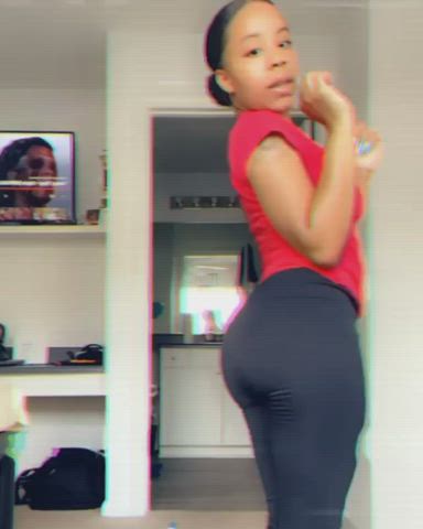 Ebony Teen Twerking gif