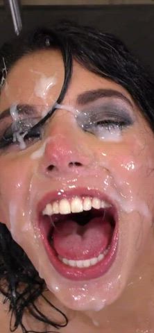 Bukkake Cum Cumshot Facial gif