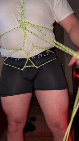 amateur ass big ass bondage homemade shibari gif