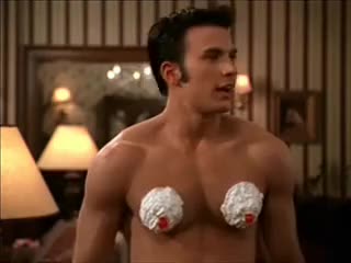 Chris Evans - yummy banana split