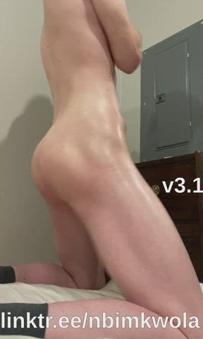 ass gay humping oiled skinny solo twink gif