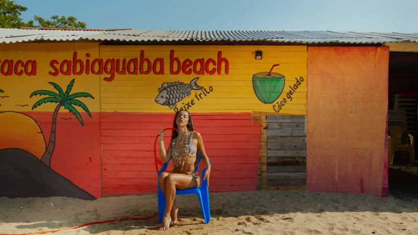 ass beach bikini brazilian celebrity dancing gif