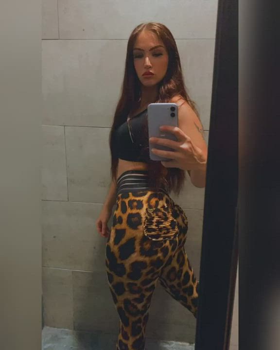 Ass Booty Gym Leggings Thick gif