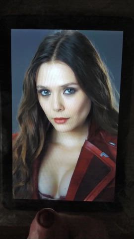 Cum Tribute Spotlight #44 (Credit:@d19cm191cm) Lizzie Was Perfectly Casted As Wanda,