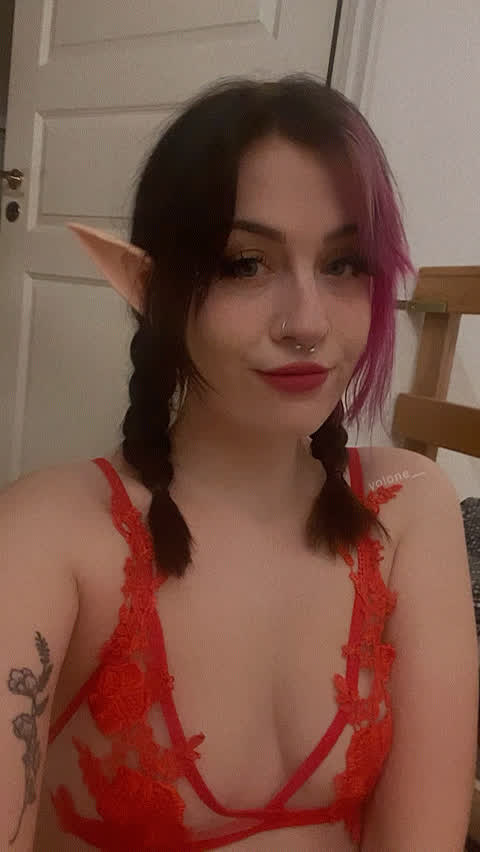 cute elf fantasy gif