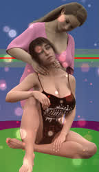 3D Lesbian Massage gif