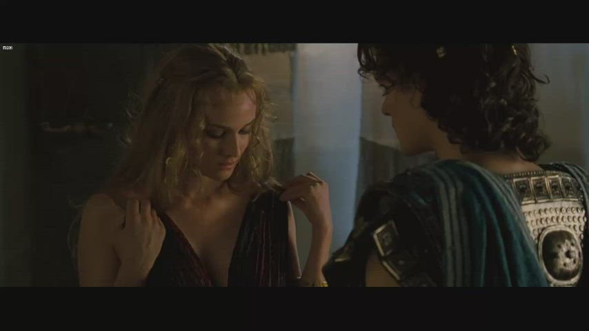 Big Ass Blonde Celebrity Cinema Diane Kruger Natural Tits Panties Shower gif