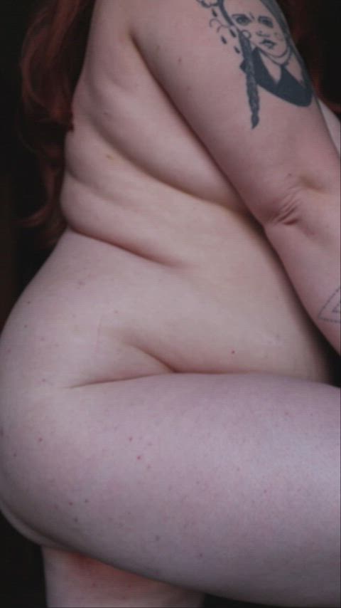 bbw feedee redhead gif