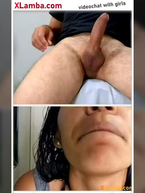big dick cam dildo flashing latina reaction stranger tits webcam gif