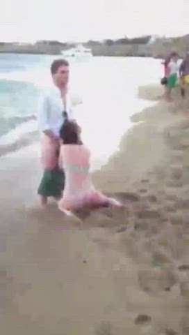 amateur beach blowjob exhibitionism exhibitionist public gif