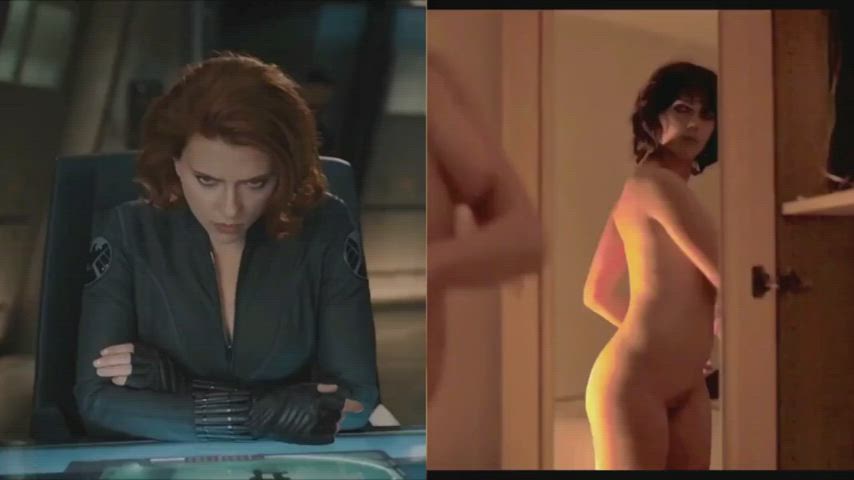 Scarlett Johansson (Superhero vs Undressed)