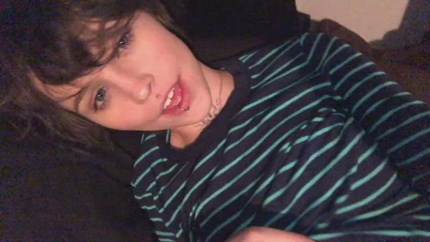 goth lesbian pierced gif