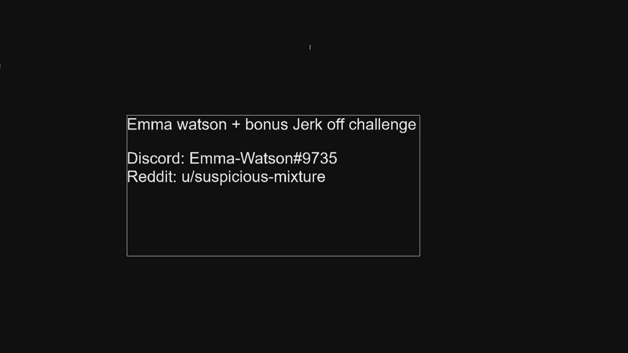 Cum Emma Watson Fake JOI gif