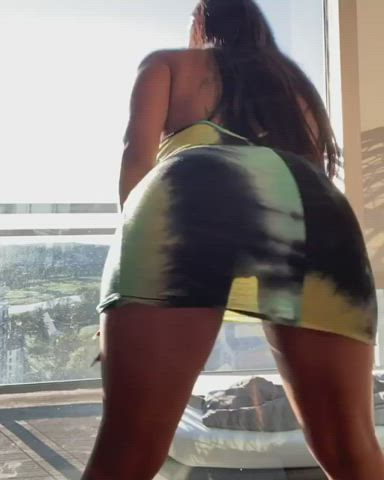 Booty Bubble Butt Ebony gif