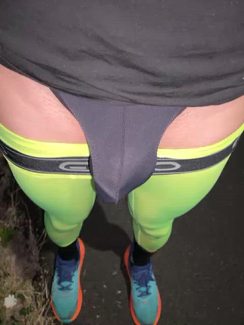 genderfluid outdoor thong boys-in-thongs girls-in-yoga-pants thongs gif