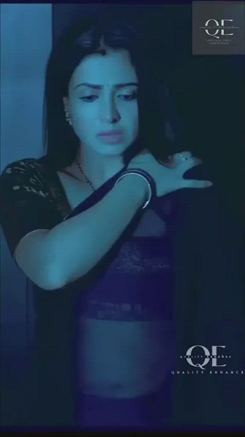 bra desi saree gif