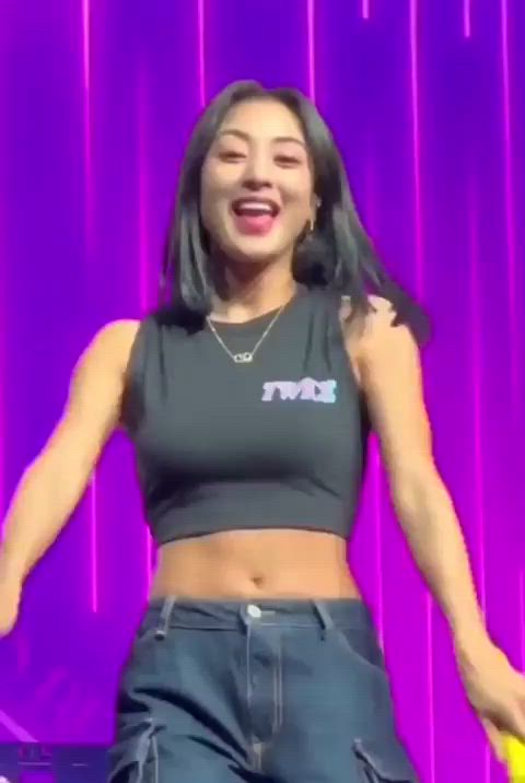 abs asian belly button big tits boobs cute dancing korean tits kpop japanese-nsfw