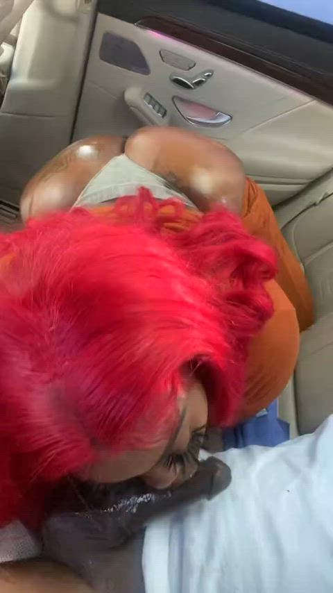 Backseat nasty girl