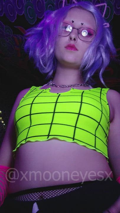 Bikini Boobs Bouncing Bouncing Tits Bra Cosplay Fishnet Glasses Goddess Kitty OnlyFans