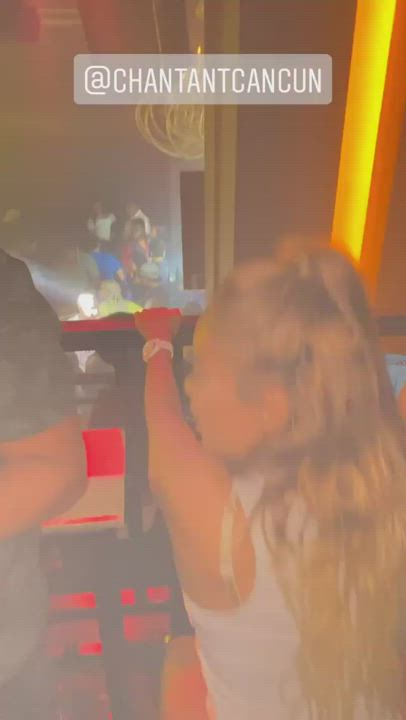 Ass Dancing Thong Upskirt gif