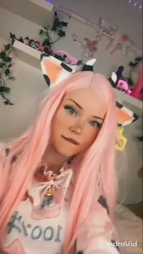 ahegao cute drooling spit tiktok gif