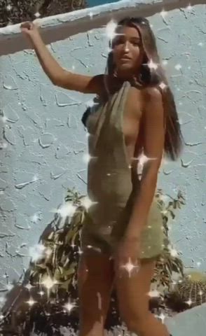 Brunette Latina Twerking gif