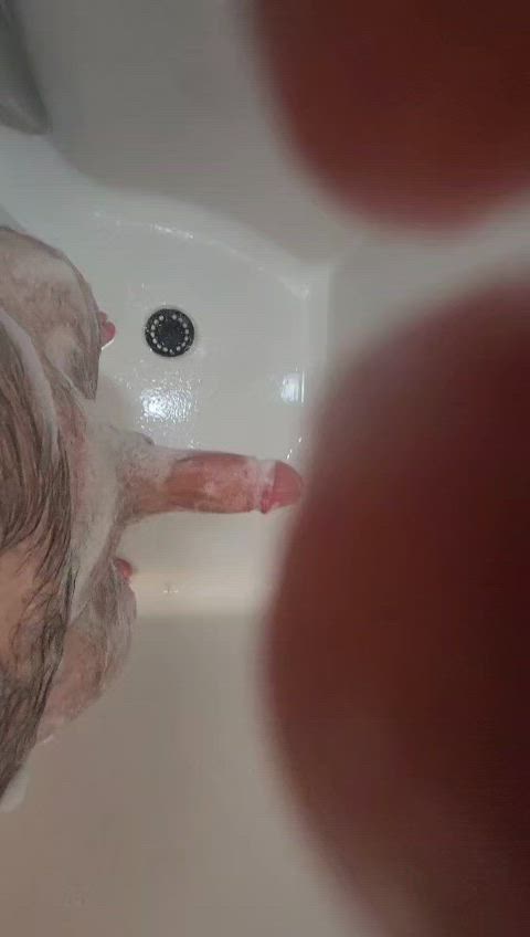 cock cum shower gif