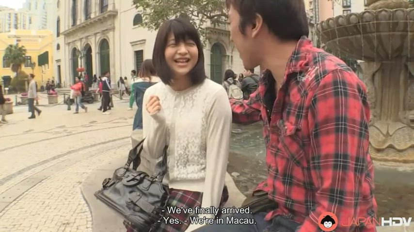 A date in Macau with Iku Sakuragi and her tour guide turned lover