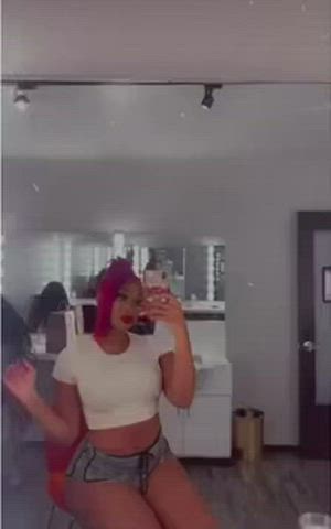 Big Ass Megan Thee Stallion Twerking gif
