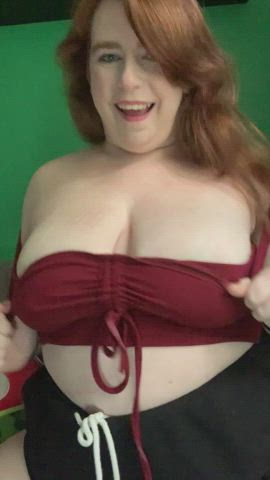 Would you have some fun with me and my big tits? ;)