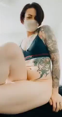 amateur big dick femboy gay masturbating onlyfans pov t-girl trans gif