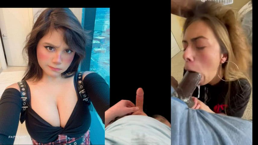 amysky99 cuckold little dick split screen porn r/bbc_splitscreen r/splitscreenedits