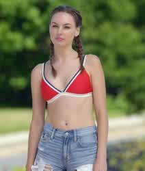 belly button bikini celebrity gif