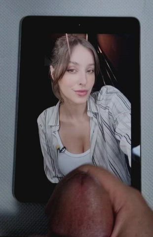 big tits brazilian celebrity cumshot ejaculation gamer girl jerk off tribute gif