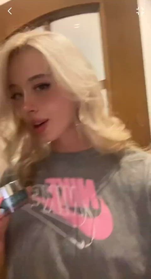 flashing nipples nipslip tiktok r/tiktits gif