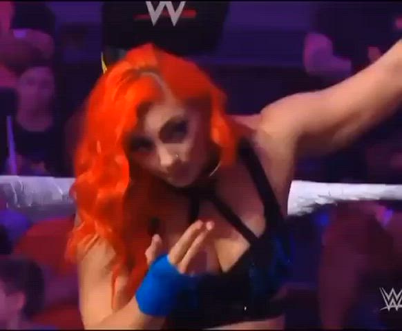 ass big tits cute pawg redhead thick tits wrestling gif
