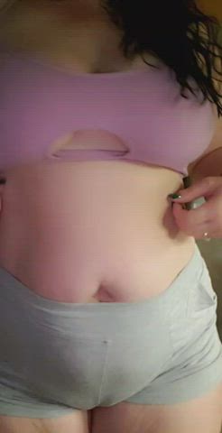 bbw chubby nipples titty drop gif