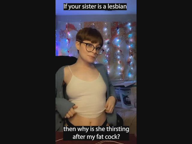 lesbian sister solo gif