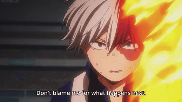 Midoriya vs Todoroki