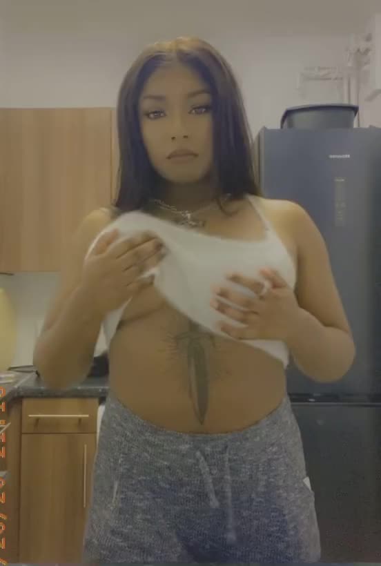 Ebony titty drop