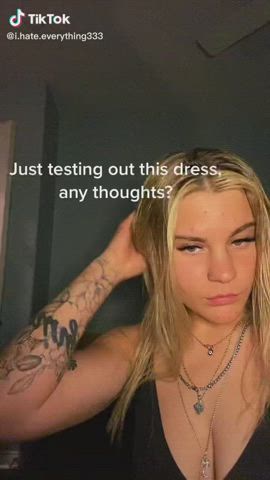 Ass Dress Thong TikTok gif