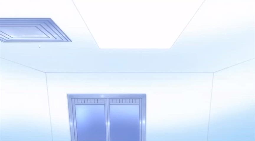 animation bathroom ecchi nsfw sibling gif