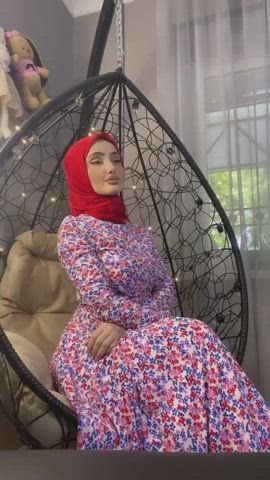 clothed hijab muslim solo uniform gif
