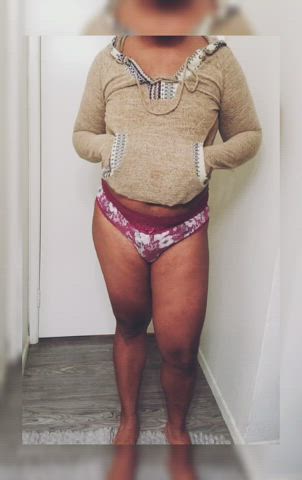 Boi Chubby Ebony Femboy Thick gif