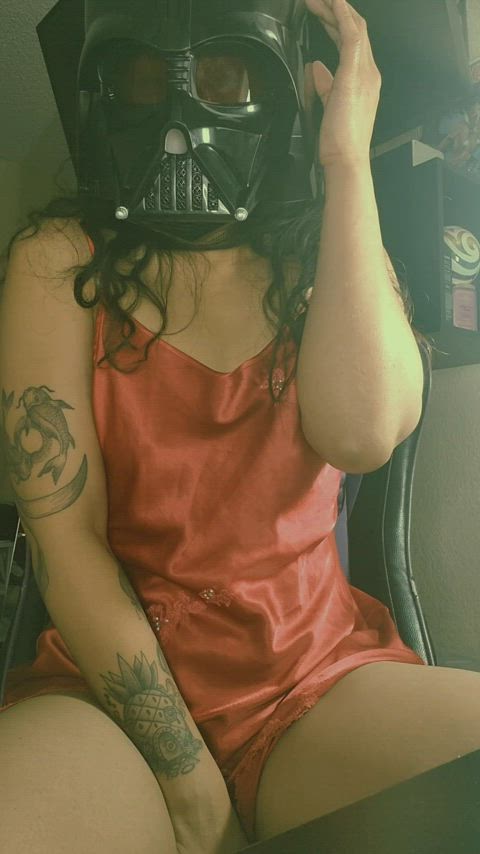 Naughty Asian Milf makes Darth Vader sexy or creepy? 😂🤪