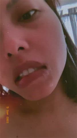 asian cum in mouth cumshot indonesian malaysian muslim teen gif